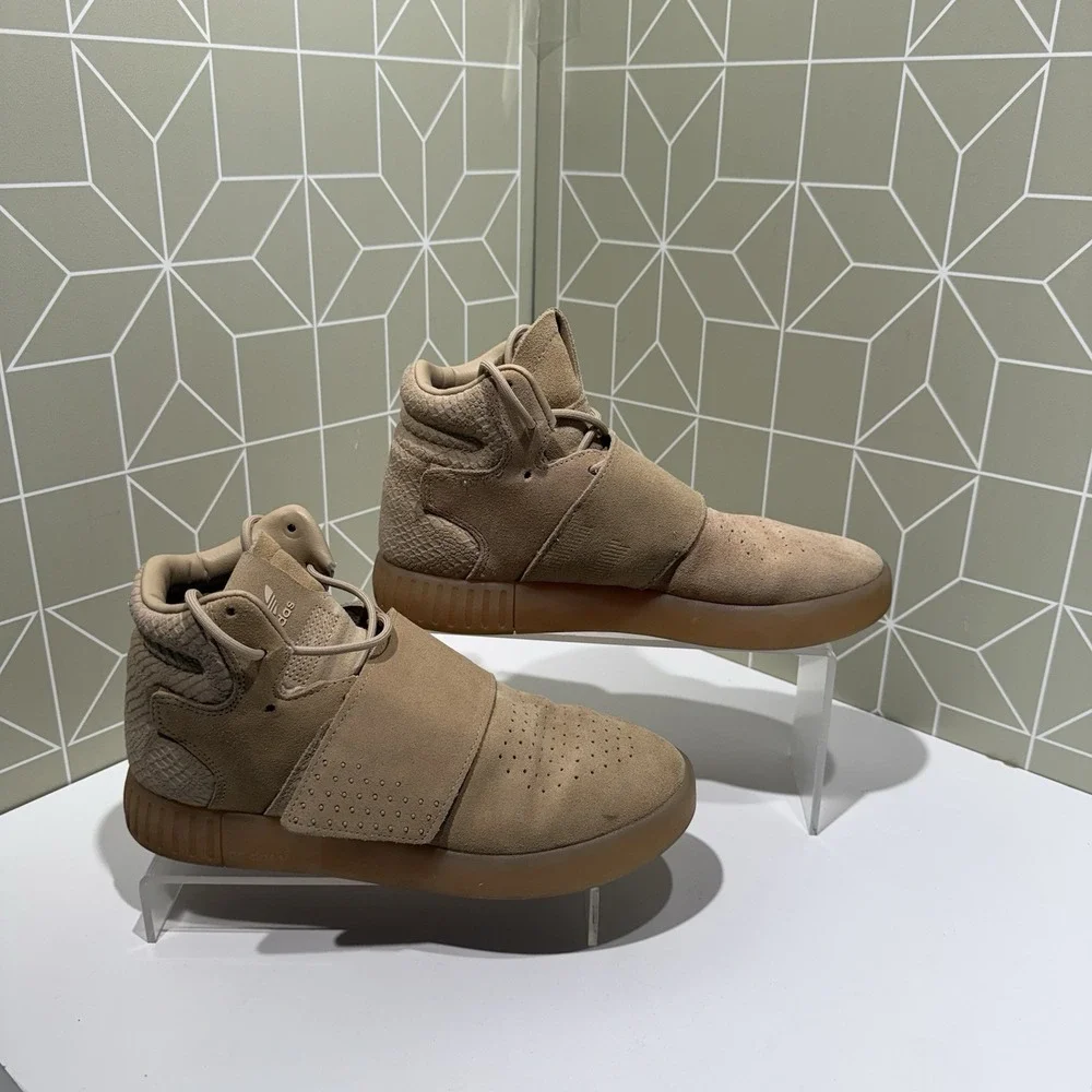 Adidas Tubular Invader Strap‎ Khaki Size 5.5